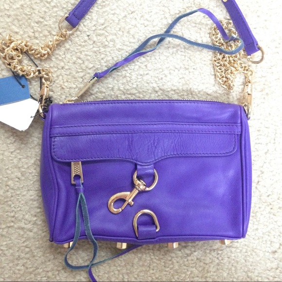 Rebecca Minkoff Handbags - SOLD!NWT Rebecca Minkoff Mini Mac in Hyper Purple